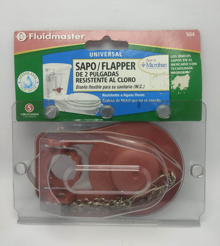 Sapo/ Flapper Universal 2 Pulgadas/ Fluidmaster 501