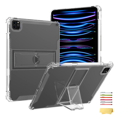 Uucovers Funda Trasera De Tpu Suave Transparente Para iPad A