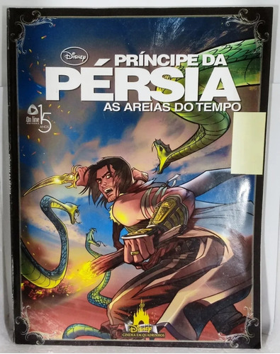 Livro Principe Da Persia As Areias D Disney