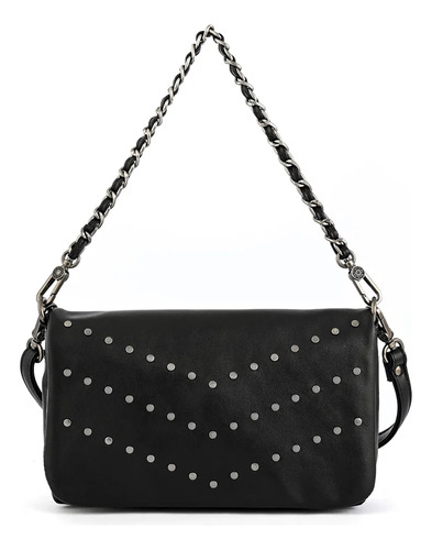 Cartera Bandolera Pequeña Huber Negro