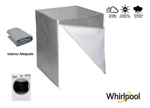 Lona Para Lavadora Carga Frontal Whirlpool Small 85x60x65
