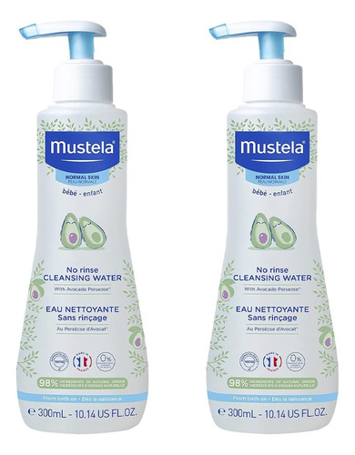 Agua Mustela Limpiadora Mistelar Para Rostro De Bebe 300ml