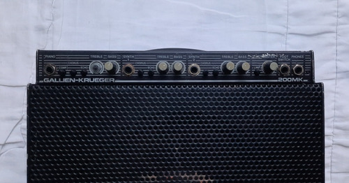Amplificador Gallien Krueger 200 Mk Negro (Usado)