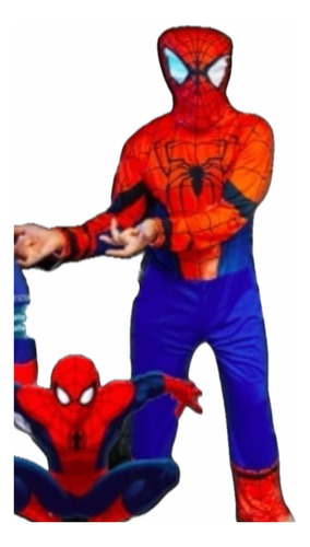 Seña Disfraz Spiderman Adulto (leer Descripción)
