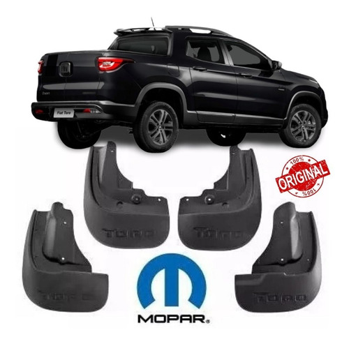 Kit Lameiro Apara Barro Original Fiat Toro Freedom 2021