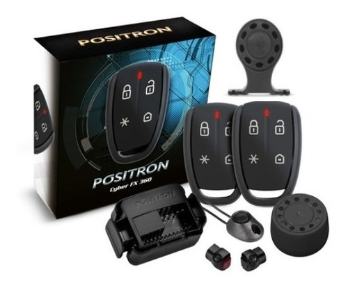 Kit Alarme Positron Fx360 Universal + Sirene Para Alarme