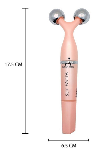 Masajeador Facial 2 En 1 Elimina Ojeras / Antiarrugas 3d