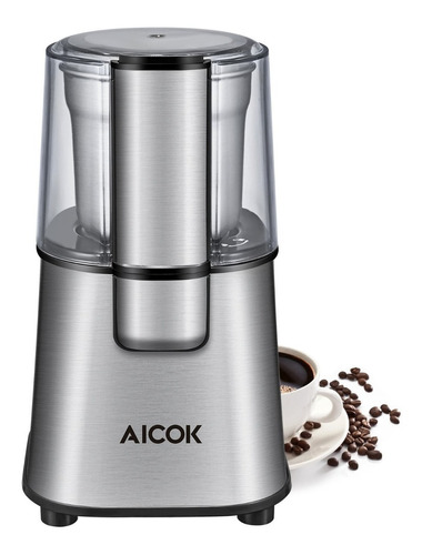 Molino De Café Eléctrico Aicok Acero Inoxidable- Cg9100 