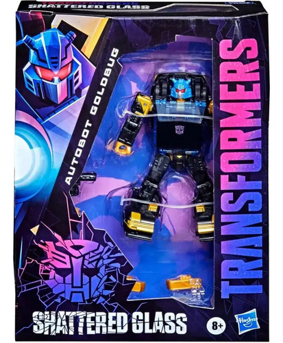 Figura De Acción Autobot Goldbug Transformers Shattered Glas