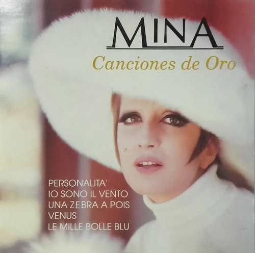 Mina Cd Canciones De Oro 1991 Europeo Impecable 