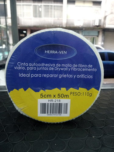 Cinta Autoadhesiva Para Juntas De Drywall Y Fibrocemento 