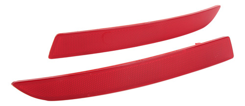 Reflector De Parachoques Trasero 63147318556, 1 Par, Rojo, C