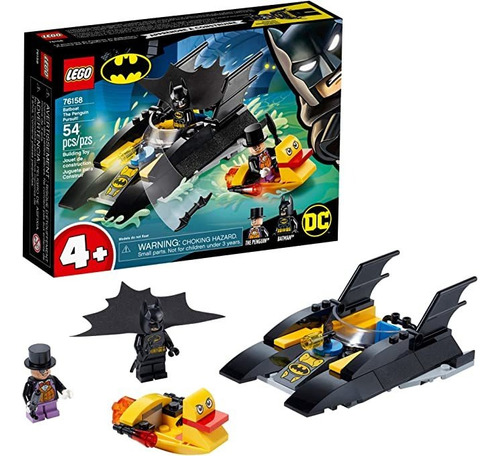 Lego Dc Batboat The Penguin Pursuit!  Top Batman Juguete De.