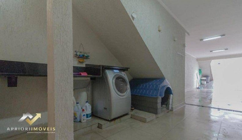 Imagem 25 de 30 de Sobrado Com 3 Dormitórios À Venda, 191 M² Por R$ 604.200,00 - Jardim Do Estádio - Santo André/sp - So1155