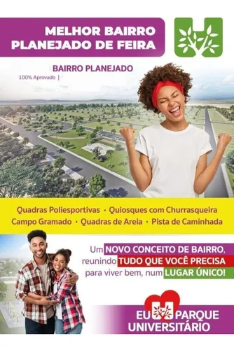 Terreno No Parque Universitário I - Bairro Planejado
