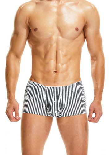 Calzoncillos P Para Hombre, Casuales, A Rayas, Transpirables