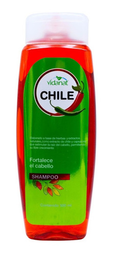 Shampoo De Chile Vidanat 500ml Anti Sebo Y Anti Caspa Full