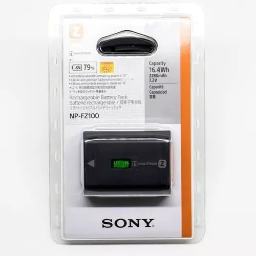 Batería Sony NP-FZ100 para A9, A7Riv, A7riii y A7III