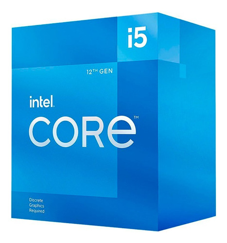 Procesador Intel Core I5-12400f, 2.50/4.40ghz, 18mb Lga1700