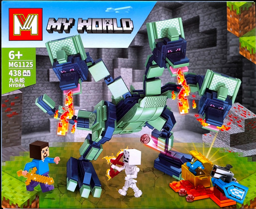 My World Bloques Para Armar Hydra Mg1125 438pz 438 My World