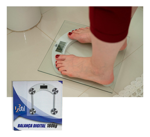 Imagem 5 de 6 de Balança Corporal Digital Balança De Banheiro Hasta 180 Kg