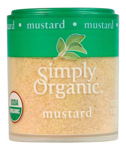 Mostaza Simply Organic En Polvo 13g