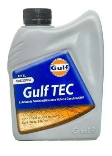 Aceite 15w40 Semi Sintetico Gulf