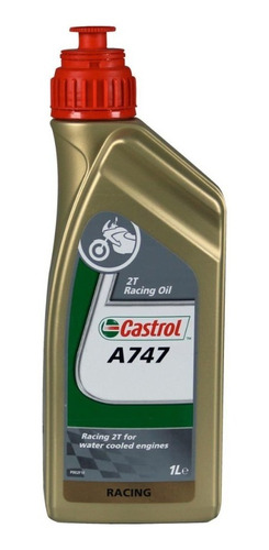 Aceite Castrol A747 2t Mezcla Sintético Competición Solomoto