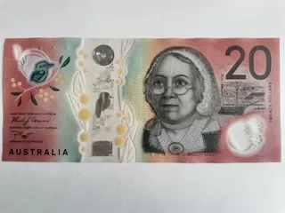 Billete Australia 20 Dolares Australianos Mary Reibey @