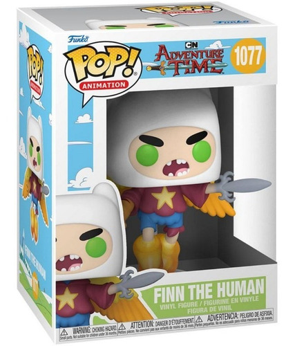 funko Pop Finn The Human 1077 - Hora De Aventura