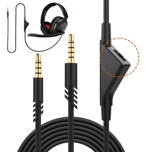 Cable De Repuesto Para Audífonos Para Astro A40 Tr/a40/a10