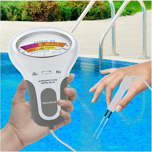 . Probador Portátil 2 En 1 De Calidad Del Agua De Ph Y Cloro