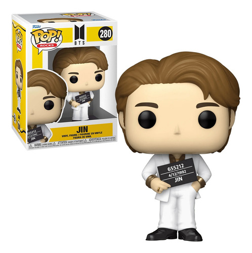 Funko Pop Jin #280 Bts Butter Army K Pop Bangtan Boy Idol
