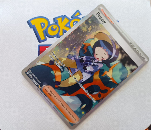 Poppy Carta Pokémon Original Y Nueva 