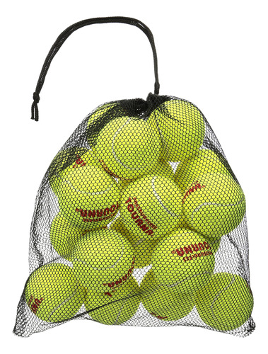 Tourna Bolsa De Transporte De Malla Con 18 Pelotas De Tenis