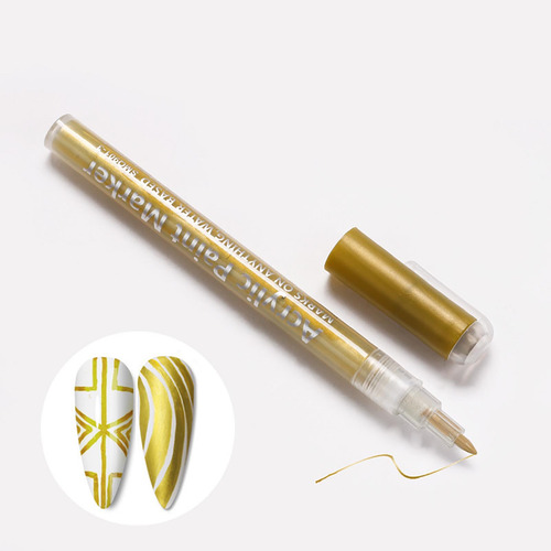 Rotulador Acrílico Para Pintura De Uñas En L, Color Ha