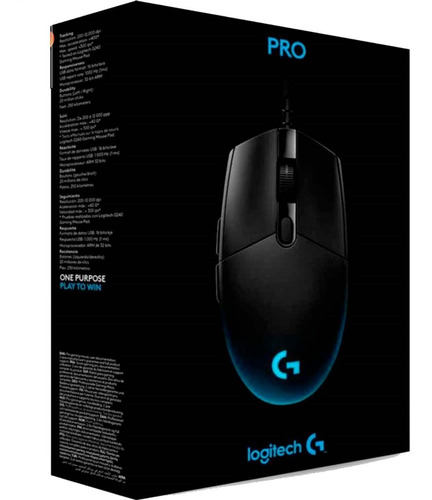 Mouse Gamer Logitech G Pro 