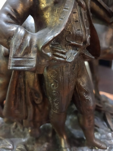 Figuras Victorianas Antiguas, Muy Pesadas, Mirala (Usado)