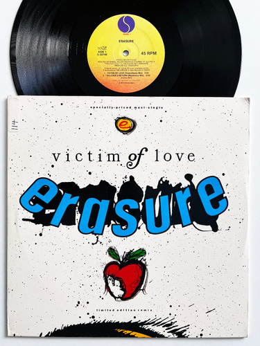 Erasure - Victim Of Love - Vinilo Usa Nm/ex