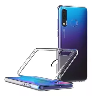 Funda Transparente Uso Rudo Huawei P30 Lite + Mica D Cristal