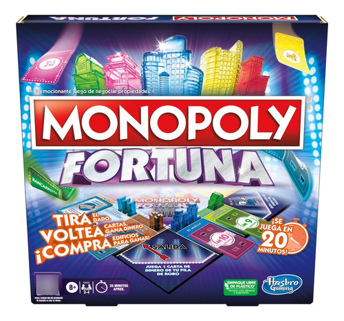 Juego De Mesa Monopoly Fortuna Hasbro