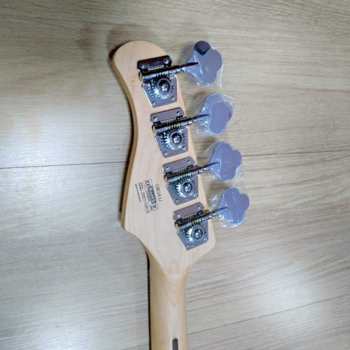 Imagem 10 de 10 de Contra Baixo Cort Gb 34jj Bk Jazz Bass Ativo