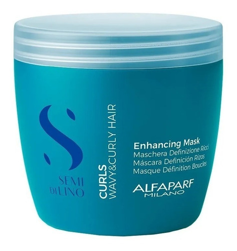 Alfaparf Semi Di Lino Curls Enhancing Mask 500ml Cachos