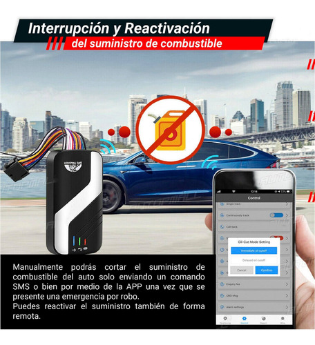 Gps Tracker Localizador Vehicular Red 4g Tk403a Plataforma