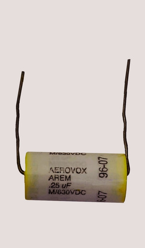 Pack 30 Capacitores Poliester .25uf, 630vdc Aerovox