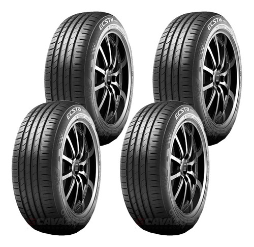 Paquete De 4 Llantas 205/55 R17 Kumho Ecsta Hs51 91v