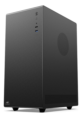 Gabinete Gamer C3tech Mt-g200bk Preto Com 3 Fans 120mm