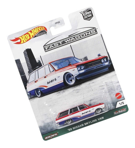 Nissan Skyline Van 69 Hot Wheels Premium Fast Wagons