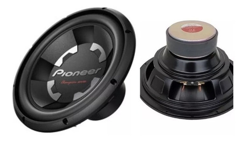 Pioneer Ts300d4 Subwoofer Doble Bobina 1400w 12 Pulgadas