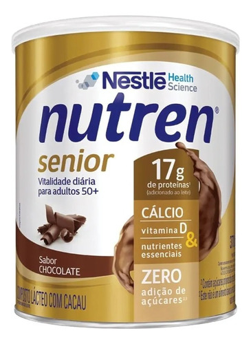 Nutren Senior - 370gr  Sabor Chocolate Val.01/04/2024